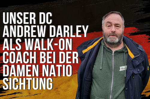 news venom lililenthal Andrew Darley als Walk-On Coach für das Damen Natio Sichtungscamp berufen
